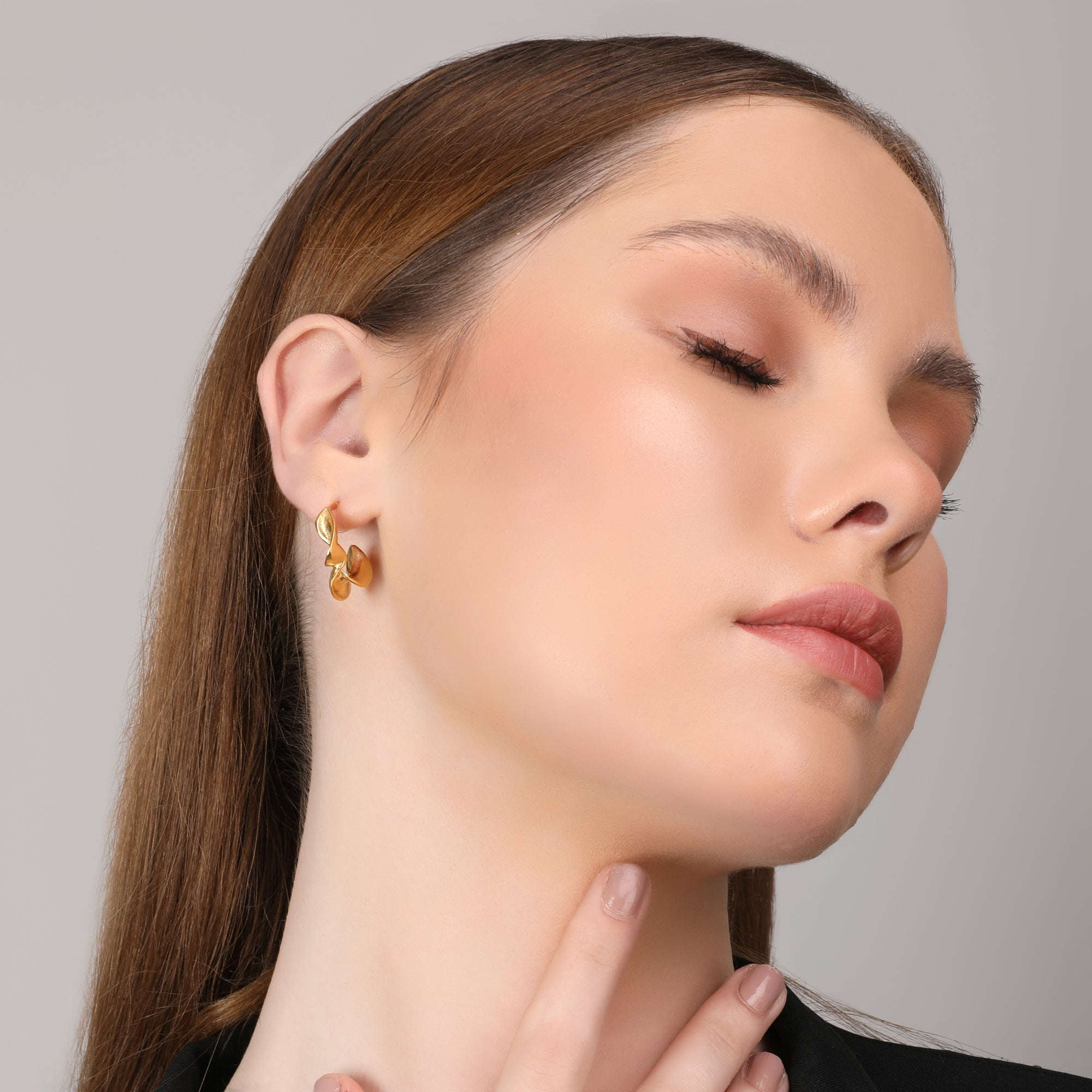 The Hand Twisted Earrings Seebora