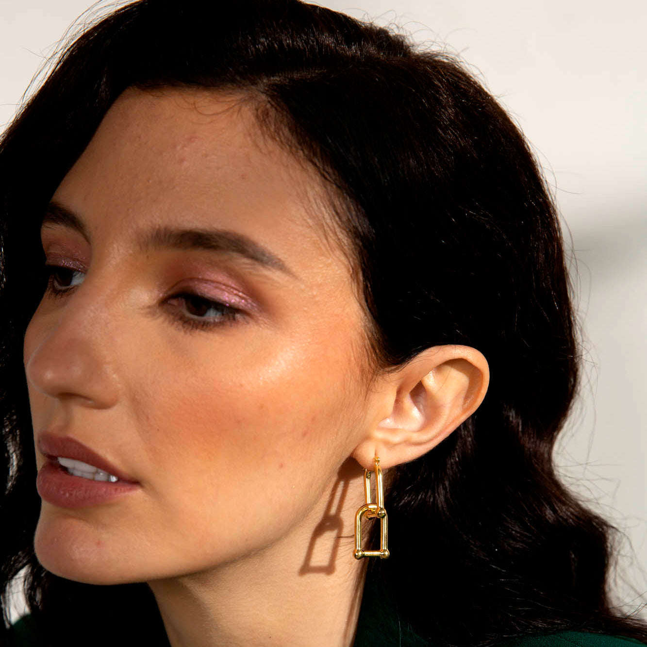 The Hera Chain Link Earrings Seebora