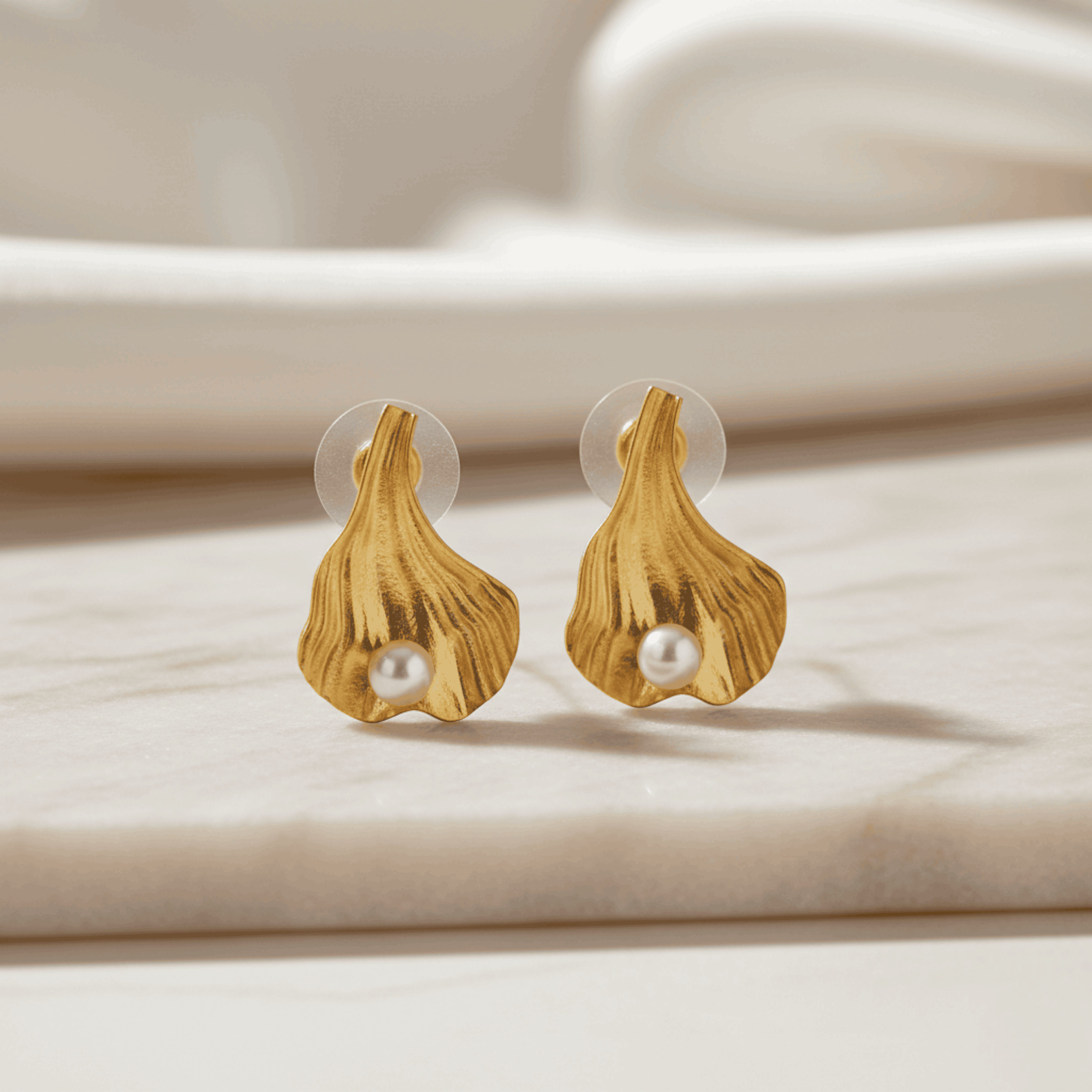 The Open Shell Earrings Seebora