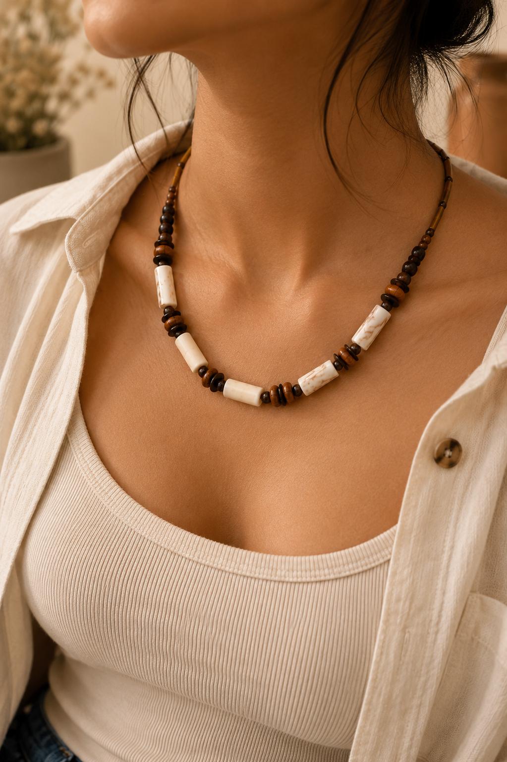 Marble Whisper Necklace
